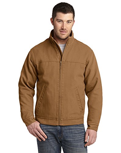 Amazon.com: CornerStone Unisex Washed Duck Cloth Flannel-Lined